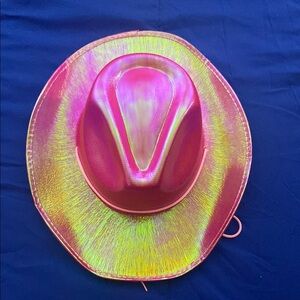 Iridescent Pink Cowboy Hat